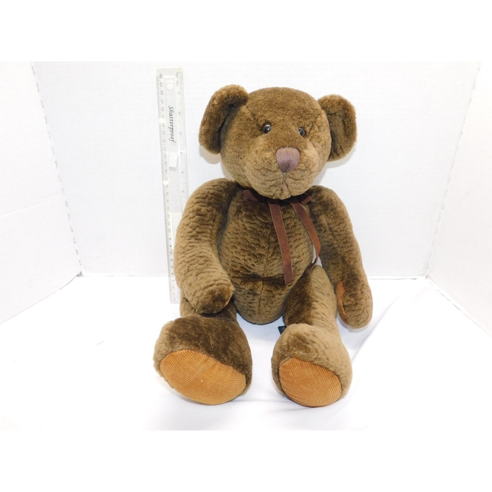 Bixby Russ "Bears From The Past" Bear Brown Stuffed Plush Animal 16"